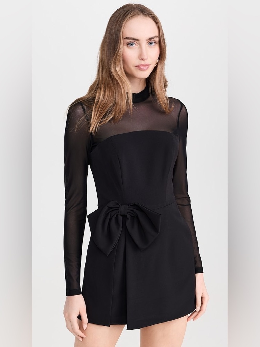 BLACK HALO Sylvie Romper in Black 0
